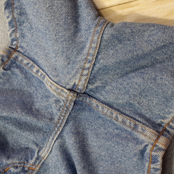 Vintage Zena High Rise Jean Shorts Size 18 Missy - Picture 11 of 13